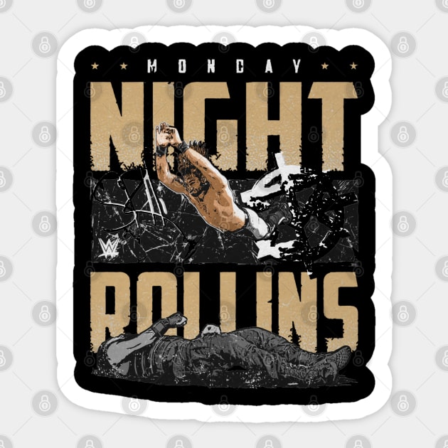 Seth Rollins Monday Night Sticker by MunMun_Design